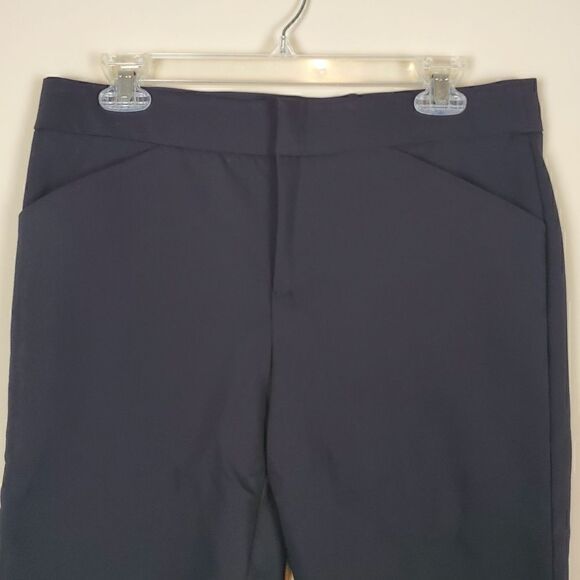 Soft Surroundings Black Bermuda Shorts Size 6 - Picture 2 of 8